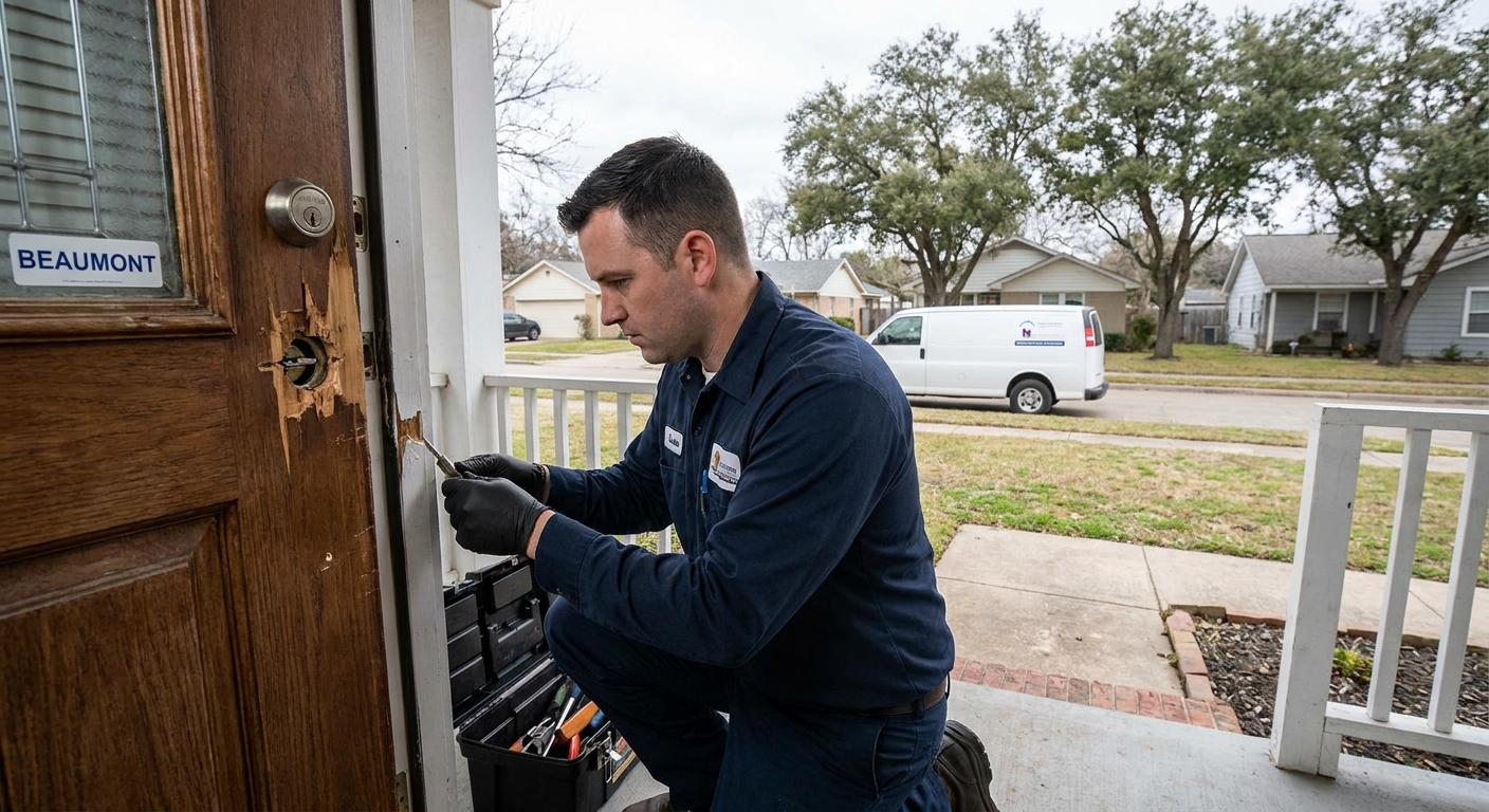 Can a Locksmith in Beaumont Help After a Break In?