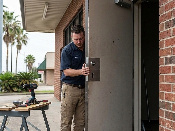 Upgrading Commercial Door Hardware for Better Security