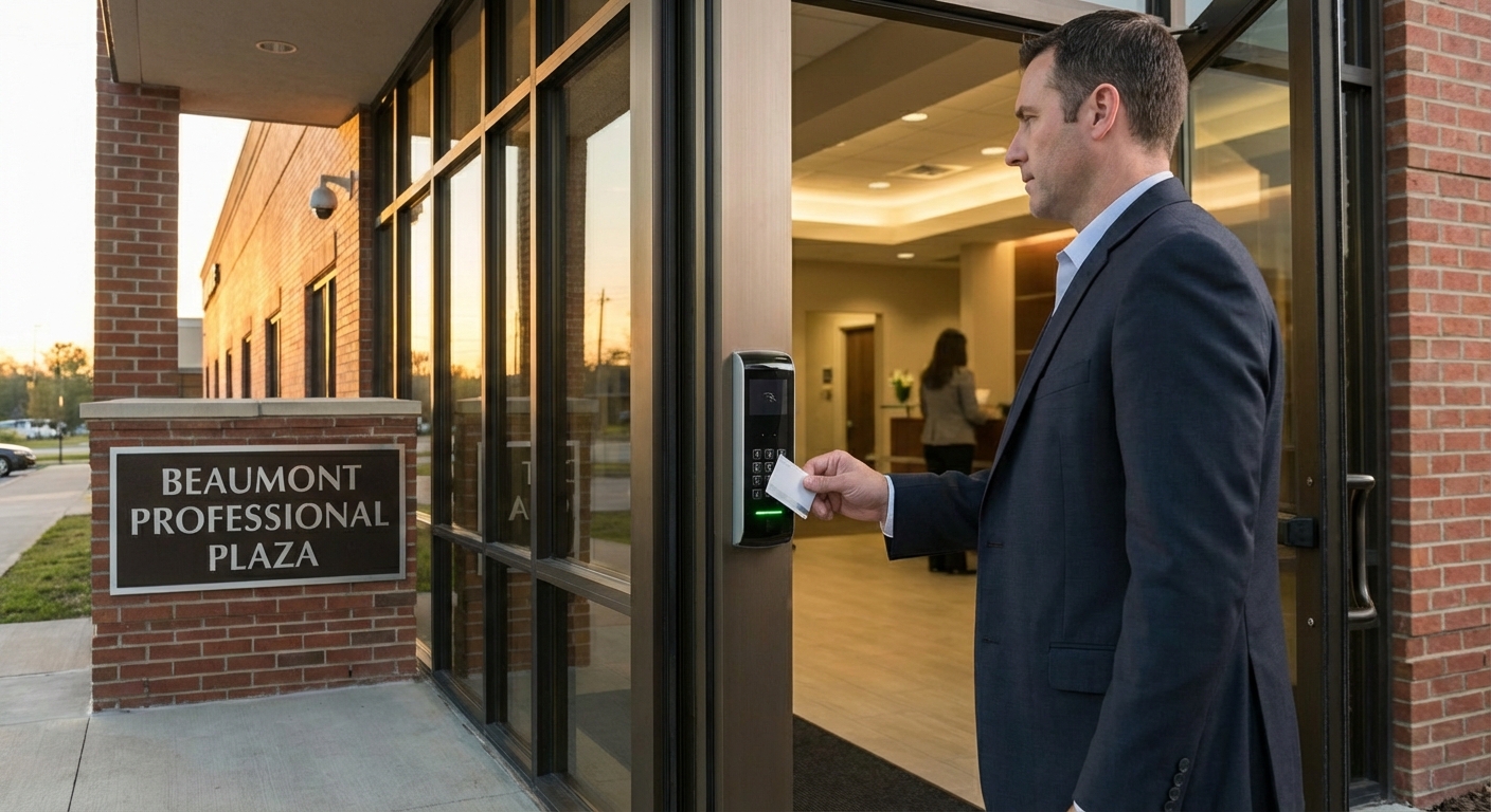 Access control systems for Beaumont businesses improve employee safety and secure entry points