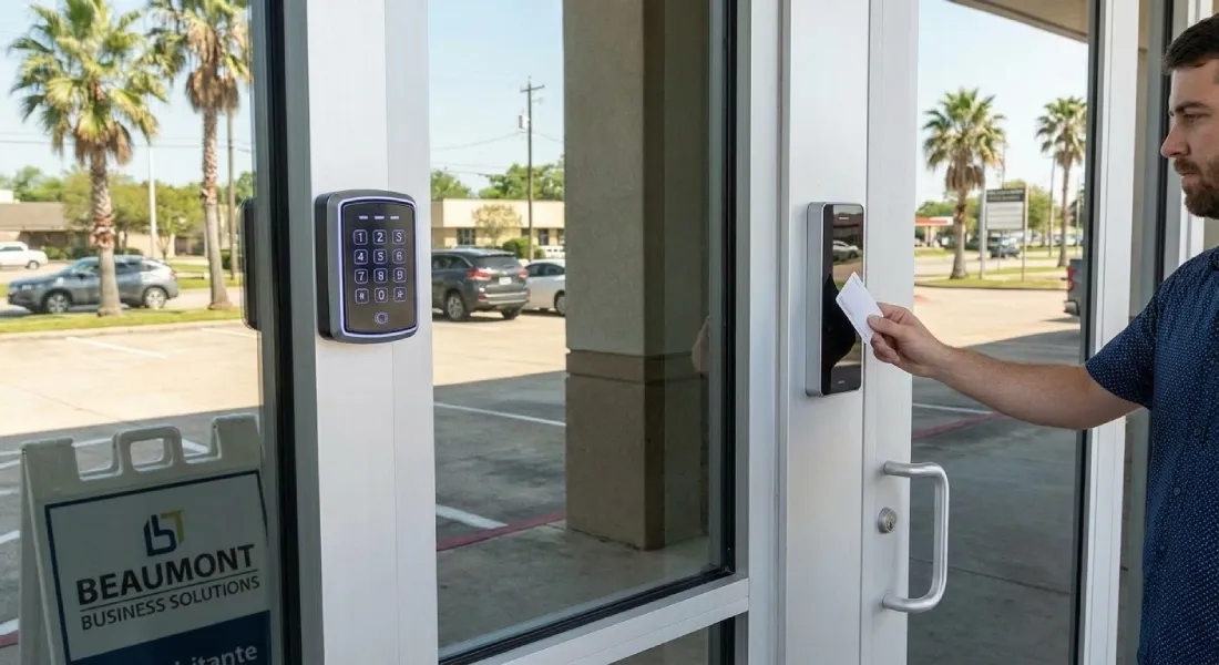 Do Beaumont Businesses Need Keypad or Card Access Entry?