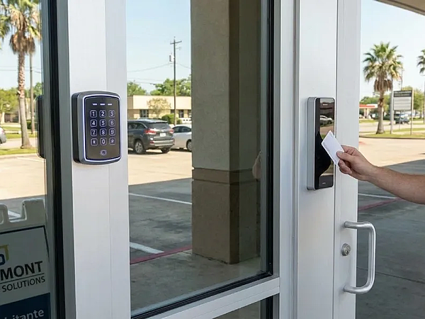 Do Beaumont Businesses Need Keypad or Card Access Entry?